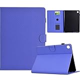 Tablet-Schutzhülle für Samsung Galaxy Tab A8 26,7 cm (10,5 Zoll) 2022 (SM-X200/X205/X207), schlankes PU-Leder, mehrere Winkel, Standfunktion, Klapphülle mit Kartenfach und automatischer Wak
