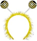 Balinco Haarreif Biene mit Fühlern für Damen als Accessoire für Ihr Kostü