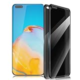 Gelaasso 2 Stück Schutzfolie Kompatibel mit Huawei P40 Pro Panzer Schutz Glas, 9H Härte Anti-Kratzen, Anti-Spy Folie, Privacy Schutzfolie für Huawei P40 Pro S