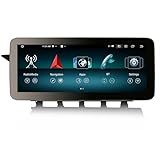 Erisin 12.3 Zoll 8-Kern 8GB+128GB Android 13 Autoradio Bluetooth mit GPS Navigation für Mercedes GLK-Klasse X204 (2009-2012) NTG 4.0 Unterstützt Wireless CarPlay Android Auto WiFi DAB+ IPS USB DSP DVR