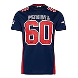 New Era New England Patriots NFL Established Number Mesh Tee Blue T-Shirt - XL