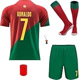 Mikalay Neu #7 Heim Fußball Trikot/Shorts/Socken für Kinder Geschenk Set Jugendgrößen (Heim,28)
