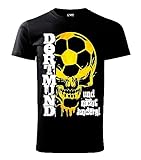 Dortmund 2021 Stadt Fußball Fan T-Shirt (XXL) Schw