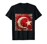 Turkei Shirt Türkische Flagge Türkiye Fan Trikot Herren T-S