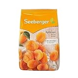Seeberger Aprikosen 8er Pack: Extra große, sonnengereifte & leuchtend orange Marillen - süß-fruchtiges Aroma - ohne Zucker - getrocknet - entsteint, vegan (8 x 500 g)