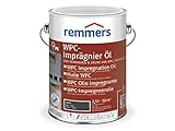 Remmers WPC-Imprägnier-Öl grau, 2,5 Liter, WPC Öl für innen und außen, für Terrassen, Zäune oder Gartenmöbel aus WPC, Resysta und Bambus geeig