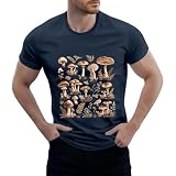 Hemd Herren T Shirt Oversized Mode Schule Trikot Summer Kurzarm Polyester Weich Shirts Rundhals Bedruckt Blau S