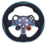 Xihaoer D Lenkradabdeckung, Rennspiel-Zubehör, 10,6 Zoll, 27 cm, für PC, Xbox One Series X/S, g920 x920 G29 g923 g27 g25, PS4, PS3, PS5, Nintendo Sw