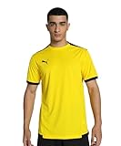PUMA Herren Teamliga Jersey Shirt, Cyber Yellow-puma Black, XXL EU