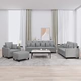 Sofas und Sofas for das Wohnzimmer, Sofa im Wohnzimmer, flexibel verstellbar, leicht zu reinigen, schlankes Design, bequeme Liegecouch for müheloses Arbeiten von Tag zu Nacht, sofort einsatzb