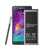 Akku für Samsung Galaxy Note 4,4500mAh Lithium-Ionen-Akku der Modelle für Samsung Note 4 N910 | N910U LTE | N910A AT&T | N910V Verizon | N910P Sprint | N910T T-Mobile ohne NFC