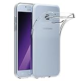 AICEK Samsung Galaxy A5 2017 Hülle, Transparent Silikon Schutzhülle für Galaxy A5 2017 5,2 Zoll Case Crystal Clear Durchsichtige TPU Bumper Samsung Galaxy A5 2017 Handyhü