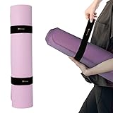 Aolamegs Elastischer Yogamattenriemen – 50,8 x 5,1 cm Klettverschluss, dehnbare Wrapper, robuste Bungee-Gurte, 2 elastische Klettverschlü