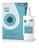 HYLO CARE Augentropfen bei trockenen Augen mit Hyaluronsäure und Dexpanthenol, Doppelpackung 2x10