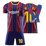 Umiquansome Trikot Kinder 23/24 Fussball Trikot Kinder Set Fußball Trikot Set Fußballtrikot Trainingsanzug Sportshirt Herren/Junge Football Training Tshirts Shorts und Socken Anzug