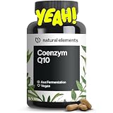Coenzym Q10 – 200mg pro Kapsel – 120 vegane Kapseln – 4 Monate Reichweite – hochwertiges Q10 – hochdosiert, in Deutschland produziert & laborgeprü