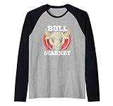 Aktien Bullenmarkt-T-Shirt für Börsenfreaks und Freunde Rag