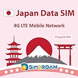 Japan SIM-Karte 15 Tage | NUR Daten | 10 GB Hochgeschwindigkeits-4G-LTE-Daten | Japan-Reise-SIM-Karte | Keine Registrierung, ID-Authentifizierung erforderlich! |Keine Anrufe, Keine SMS