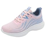 Damen Leicht Sneaker Fitnessschuhe Joggingschuhe - Bequeme Atmungsaktiv Laufschuhe Turnschuhe Mit SchnüRung Sportschuhe - Fashion Freizeitschuhe Damenschuhe StraßEnlaufschuhe Running S