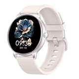 ZPPSNFIT Smartwatch Damen Herren, 1.43 Zoll AMOLED-Display Smart Watch mit Bluetooth Anrufe, Fitness Tracker mit Herzfrequenz Schlafmonitor, IP68 Wasserdicht Fitnessuhr für Android iOS
