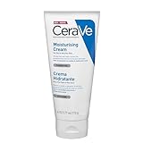 CeraVe Feuchtigkeitscreme für Körper und Gesicht, Creme für trockene bis sehr trockene Haut, Mit Hyaluron und 3 essenziellen Ceramiden, 1 x 177