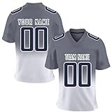 2025 personalisiertes Fußballtrikot, personalisierbar, Name und Nummer, Hip-Hop-Party, Sportshirt, Unisex-Größe, 109, M