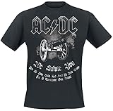 AC/DC We Salute You Männer T-Shirt schwarz XL 100% Baumwolle Band-Merch, Bands, Nachhaltigk