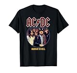 Offizielles AC/DC Highway to Hell Circle Rock Musik Band T-S