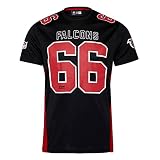 New Era Atlanta Falcons NFL Established Number Mesh Tee Black T-Shirt - L