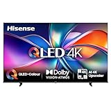 Hisense 85E7Q Fehrnseher, 85 Zoll, 4K UHD QLED, Smart TV, Game Mode Plus, Filmaker Mode, Dolby Vision Atmos, HDR10, HLG, HDR Immersive, AI 4K Upscaler, DTS:X, Sprachsteuerung [2025]