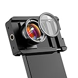 APEXEL Makro-Objektiv für iPhone 14 Pro, 100 mm Handyobjektiv + CPL-Filter, Makro-Objektivaufsatz für iPhone/Samsung Galaxy/Onep