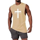 Tanktops für Herren mit lockerer Passform Grafik Holder Weste Militär Westen H