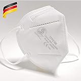 SENTIAS - FFP2 Atemschutzmaske | Schutzmasken - Faltmasken zertifiziert in Deutschland | 10 Stück