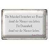 Vintage Coco Chanel Zitat Blechschild | Dekoratives Wandobjekt für Mode- und Zitatliebhaber | 18 cm x 12