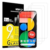 NEW'C 3 Stück für Google Pixel 4a 5G für Panzerglas [Nicht für Pixel 4a] Frei von Kratzern, 9H Härte, HD Displayschutzfolie, 0.33mm Ultra-klar, Ultrabeständig