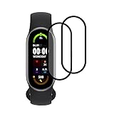 FOXZKISS 9H Härte Schutzfolie für Panzerglas Xiaomi Band 9 Displayschutz, Full Screen Schutzglas für Xiaomi Band 9 Folie, Anti - Fingerabdruck Anti - Öl Anti - Bläschen, 2 Stück
