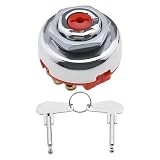 OTOTEC Zündschalter 8-polig 0-1-2-3 mit 2 Schlüsseln, Kompatibel mit Bosch 0342201010, Kompatibel mit Zetor ZE 55115731, Kompatibel mit Jawa CZ 125 Traktor-R