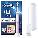 Oral-B iO Series 4 Elektrische Zahnbürste/Electric Toothbrush, 4 Putzmodi für Zahnpflege, Reiseetui, lavender, TESTSIEGER Stiftung Warentest (12/2023)