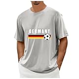 Deutschland Trikot Em 2024 Herren - T Shirt Herren - Wm - Deutschland 2024 Germany Deutschland-Fan T-Shirt - Im Fußball Vereint - Deutschland Flagge Deutschland Em 2024 Länder Europ
