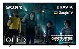 Sony BRAVIA XR, XR-55A80L, 55 Zoll Fernseher, OLED, 4K HDR 120Hz, Google TV, Smart TV, Works with Alexa, mit exklusiven PS5-Features, HDMI 2.1, Gaming-Menü mit ALLM + VRR, 24 + 12M G