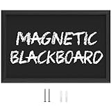 Okydoky Magnetische Kreidetafel mit Holzrahmen, Schreiben mit Kreide, Magnetsammelbrett, 60 * 90cm, HB-BK-6090