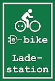 Melis Folienwerkstatt Aufkleber – E-Bike Lade-Station - 15x10cm – S00050-072-G -20 V