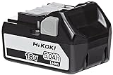 Hikoki 335790 Lithium-Batterie, Schiebeaufsatz, 18 V-5,0