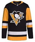adidas Pittsburgh Penguins Primegreen Authentic Home Herren Trikot, Schwarz, S