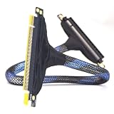 Luobannm RTX5090 Grafikkarte 40cm PCIe 5.0 X16 Verlängerung, Hochgeschwindigkeitsverlustfreies Kabel für GPU-Verbesserung