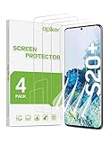 apiker [4 Stück TPU Schutzfolie für Samsung Galaxy S20 Plus, Displayschutzfolie, blasenfrei, hohe Definition, Empfindlichk