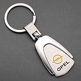 DABIX Auto Schlüsselanhänger, für Opel Astra H G J Insignia Mokka Zafira Corsa Vectra Auto Schlüsselanhänger Zubehör für Auto,Geschenk für Mann Frau,C