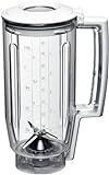 Bosch Mixer-Aufsatz MUZ5MX1, Füllmenge 1,25 Liter, Kunststoff, Mixen von Shakes oder Cocktails, spülmaschinengeeignet, passend für Küchenmaschine Serie 4 und Serie 2