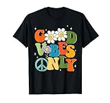 Peace Sign Love Shirt 60er 70er Jahre Tie Dye Hippie Kostüm T-S