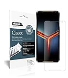 dipos I 2X Displayschutz matt kompatibel mit Asus ROG Phone 2 Schutzfolie 9H Anti-Shock (bewusst Kleiner als das Glas, da Dieses gewölbt ist)
